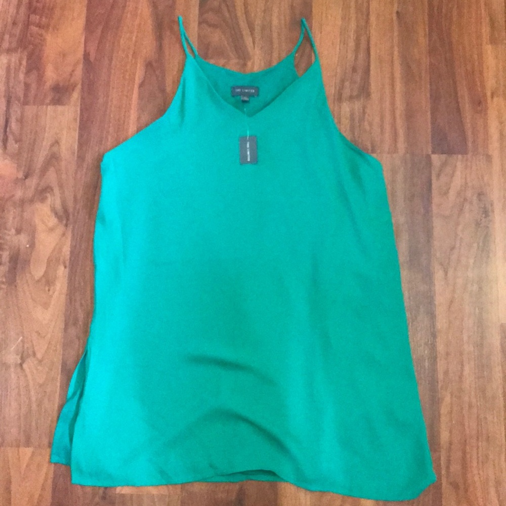 Green tank top